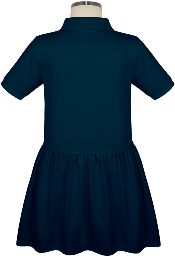 Short Sleeve Jersey Polo Dress For Discount