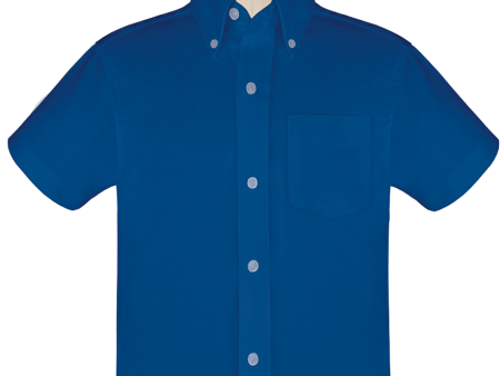 Short Sleeve Oxford Shirt Hot on Sale