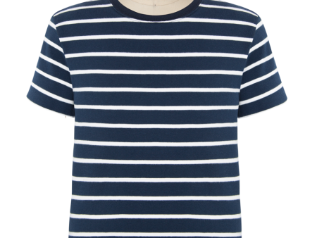 Striped Short Sleeve T-Shirt For Discount