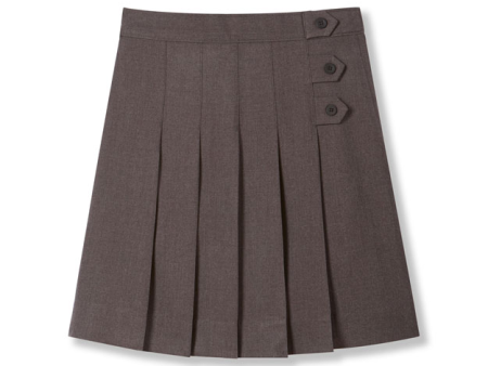 Pleated Side Tab Skort Cheap