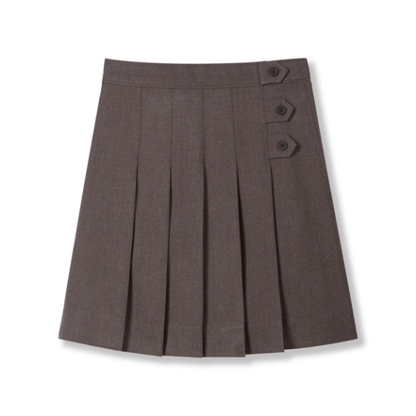 Pleated Side Tab Skort Cheap