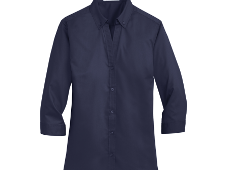 3 4 Sleeve Twill Shirt Online