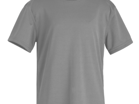 Moisture-Wicking Crew Neck T-Shirt For Discount