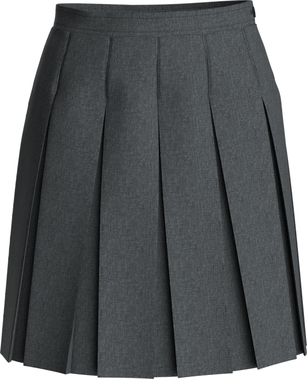 Stitched-Down Box Pleat Skirt Online