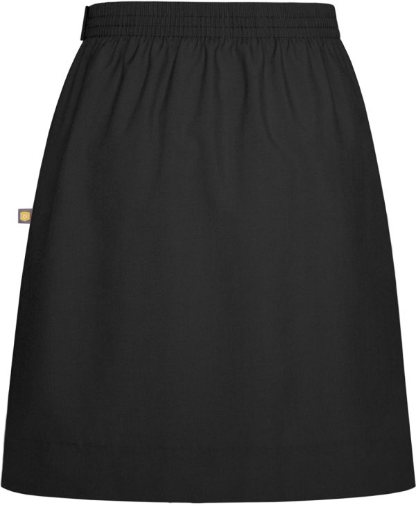 Double Tab Front Pleat Extra Long Skirt Cheap