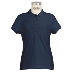 Short Sleeve Feminine Fit Silk Touch Polo For Sale