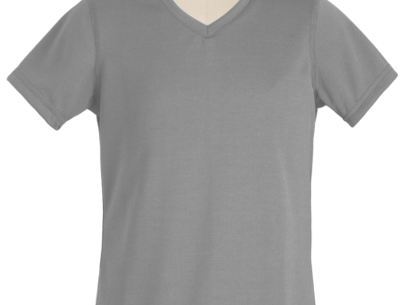 Moisture-Wicking Feminine Fit V-Neck Tech T-Shirt Hot on Sale