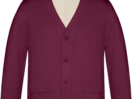 V-Neck Button Front Cardigan For Sale