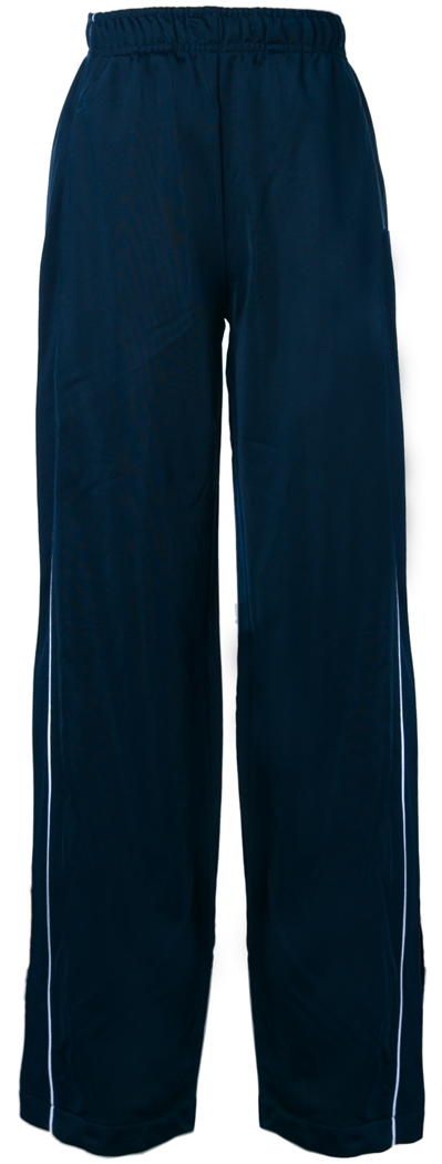 Track Pants with Contrast Piping Fashion