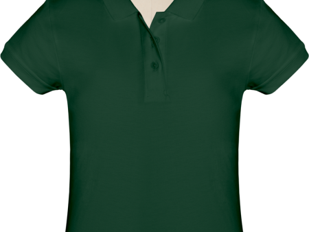 Feminine Fit Short Sleeve Jersey Polo For Discount