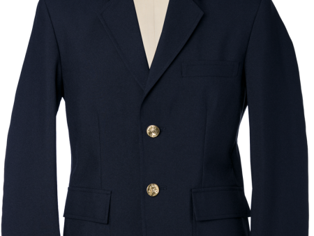 Men s Long Gabardine Blazer on Sale