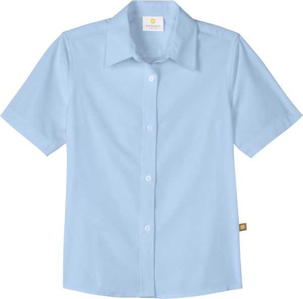 Short Sleeve Feminine Fit Oxford Shirt on Sale