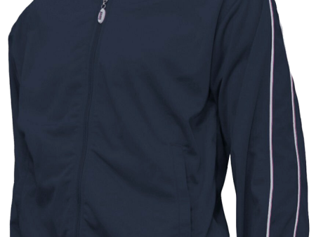 Track Jacket with Contrast Piping Online