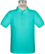 Short Sleeve Pique Polo on Sale