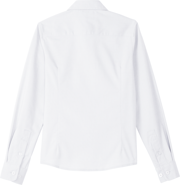 Long Sleeve Feminine Fit Oxford Shirt For Discount