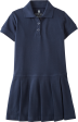 Pleated Piqué Polo Dress Online Sale