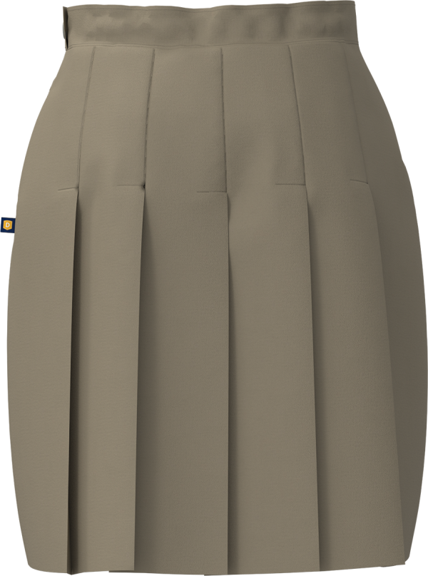 Double Tab Pleated Skort Online