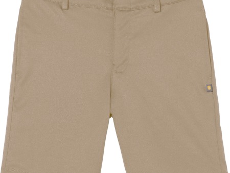 Flat Front Tech Twill Shorts For Discount