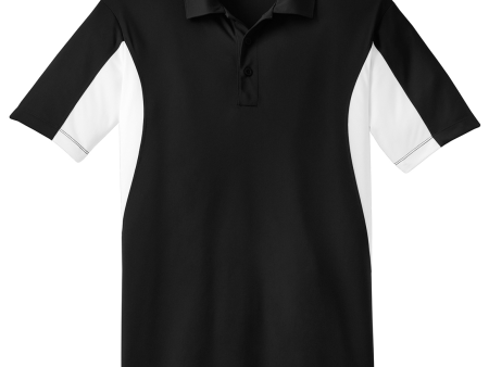 Short Sleeve Side Block Micropiqué Polo Hot on Sale