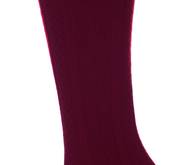 Cable Knit Knee-High Socks 3-Pack For Cheap