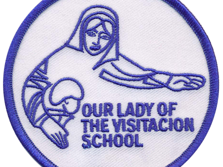 Our Lady of the Visitacion School Emblem Discount