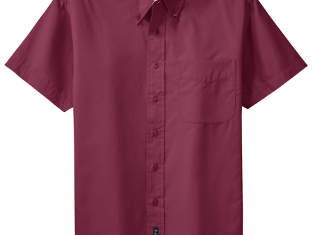 Short Sleeve Button-Down Shirt Cheap