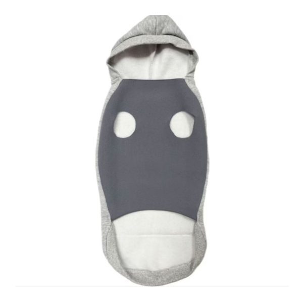 Goo-Eez Kangaroo Fleece Hoodie Gray XXSmall For Sale