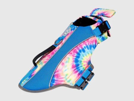 Canada Pooch Dog Wave Rider Life Vest Tie Dye Xxlarge Cheap