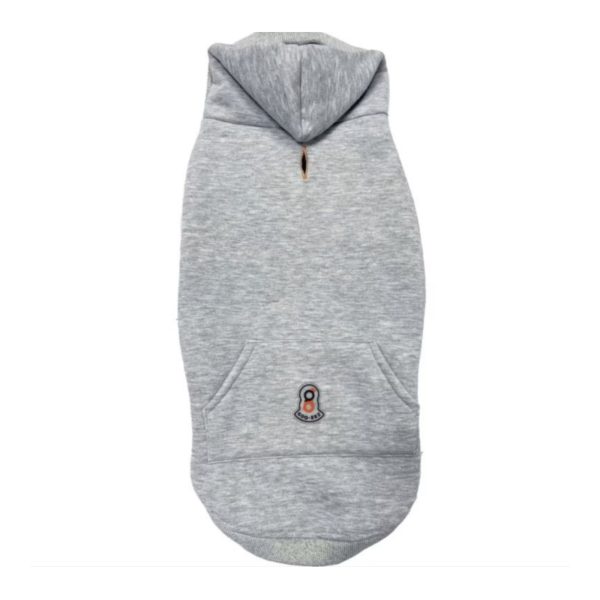 Goo-Eez Kangaroo Fleece Hoodie Gray XXSmall For Sale