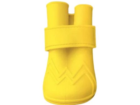 Canada Pooch Dog Wellies Unlined Yellow Medium For Discount