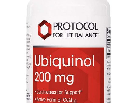 Protocol For Life Balance, Ubiquinol, 200 mg, 60 Softgels on Sale