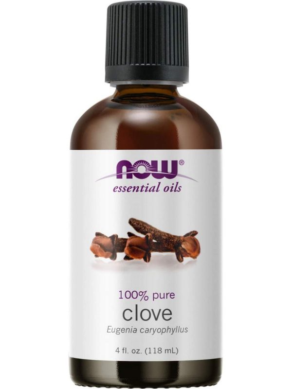 NOW Foods, Clove Oil, 100% Pure, 4 fl oz Online Sale