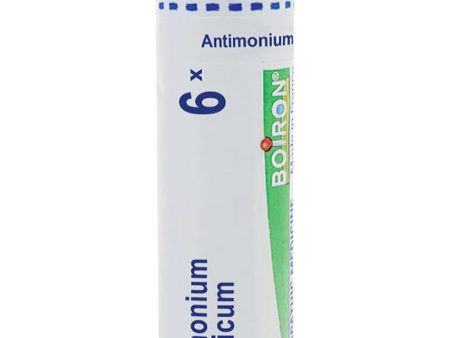 Boiron, Antimonium Tartaricum 6X, 80 Pellets on Sale