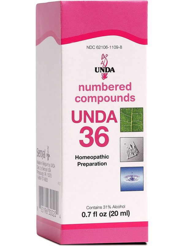 UNDA, UNDA 36 Homeopathic Preparation, 0.7 fl oz For Sale