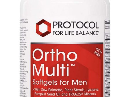 Protocol For Life Balance, Ortho Multi, Softgel for Men, 90 Softgels Online