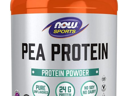 NOW Foods, Pea Protein, Pure Unflavored Powder, 2 lbs Online now