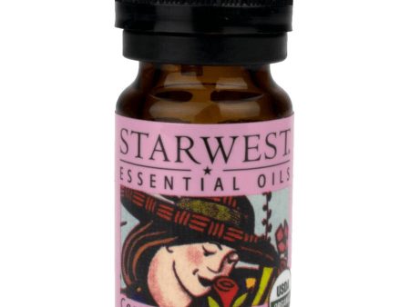 Starwest Botanicals, Tangerine Essential Oil Organic, 1 3 fl oz Online Hot Sale