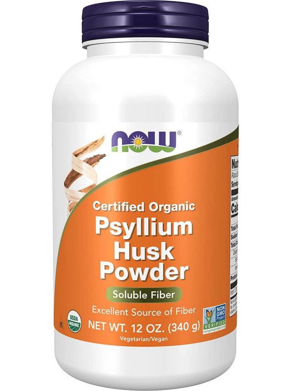 NOW Foods, Psyllium Husk Powder, Organic, 12 oz Online now