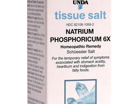 UNDA, Natrium Phosphoricum 6X Homeopathic Remedy, 100 Tablets Online Hot Sale