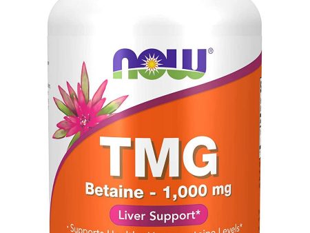 NOW Foods, TMG Betaine 1,000 mg, 100 tablets For Cheap