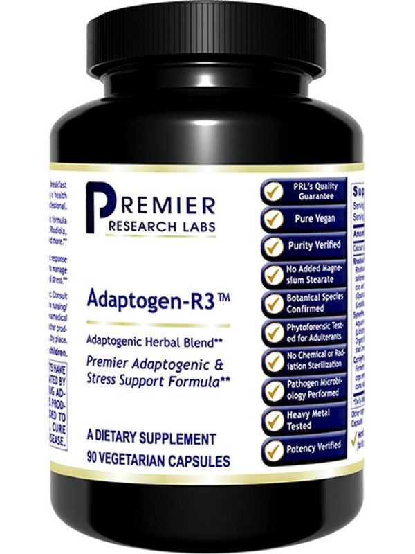 Premier Research Labs, Adaptogen-R3, 90 Vegatarian Capsules Online Sale