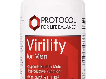 Protocol For Life Balance, Virility For Men, 60 Veg Capsules Hot on Sale