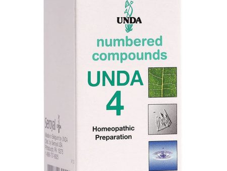 UNDA, UNDA 4 Homeopathic Preparation, 0.7 fl oz For Discount