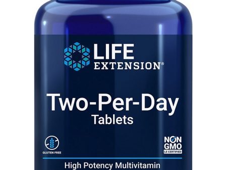 Life Extension, Two-Per-Day Multivitamin, 60 tablets Fashion