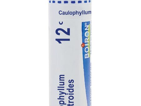 Boiron, Caulophyllum Thalictroides 12C, 80 Pellets Online Sale