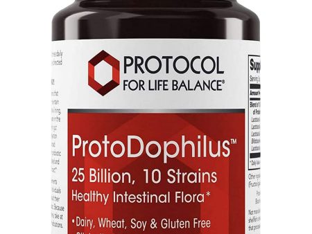 Protocol For Life Balance, ProtoDophilus, 25 Billion, 10 Strains, 50 Veg Capsules Online now