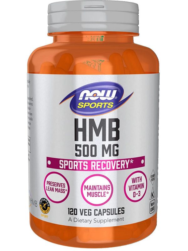 NOW Foods, HMB 500 mg, 120 veg capsules For Cheap