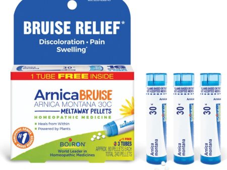 Boiron, Arnica 30C Bruise Bonus Pack, 3 Tubes Online now