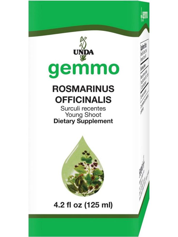 UNDA, gemmo Rosmarinus Officinalis Dietary Supplement, 4.2 fl oz on Sale