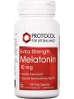 Protocol For Life Balance, Melatonin, Extra Strength, 10 mg, 100 Veg Capsules Online